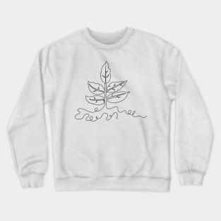 Continuous Line Sapling Crewneck Sweatshirt